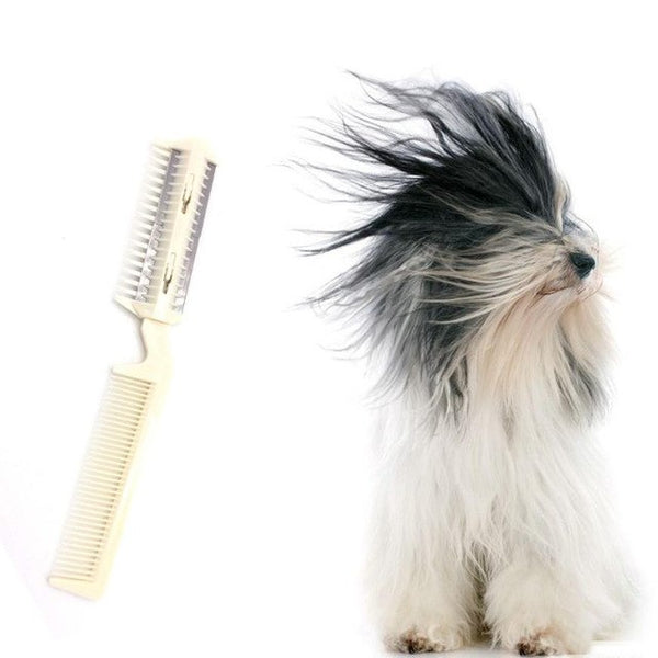 Pet Hair Trimming Razor Grooming Comb Blades - Ayeni Pets